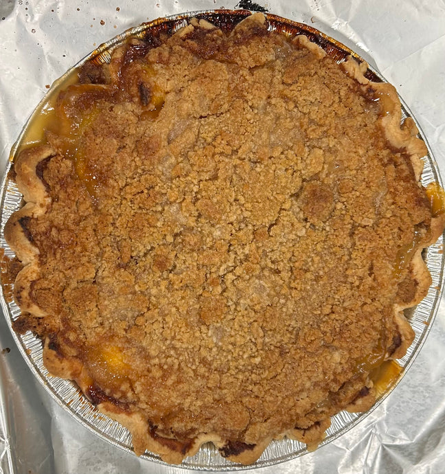 Pear Crisp Pie